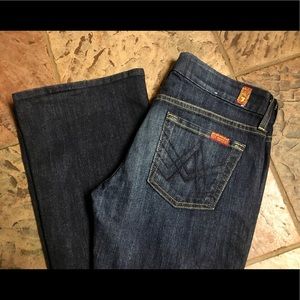 7 for all mankind “A Pocket” bootcut jeans